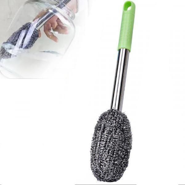 Bottle Jar Toilet Cleaner Brush Scrubber - Buy 1 Get 1 Free